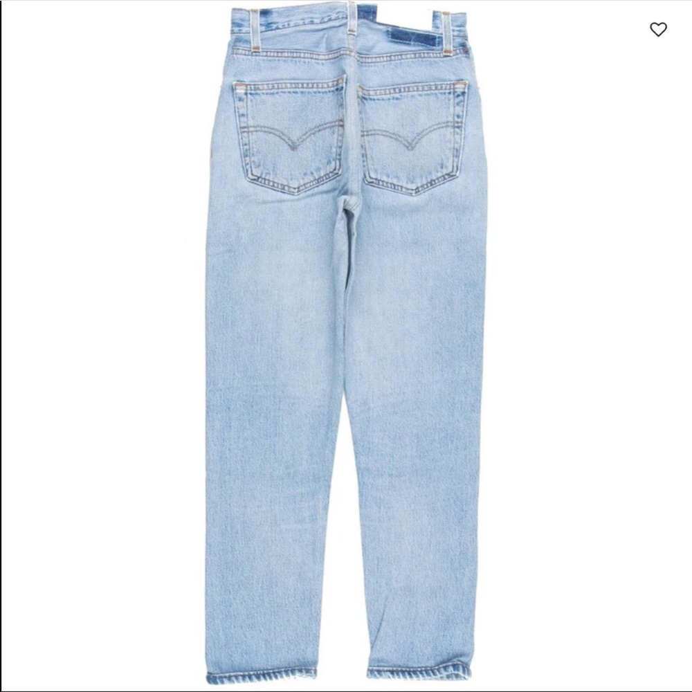 Re/Done high rise ankle crop